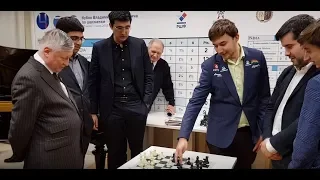 Three World Champions versus three Russian talents