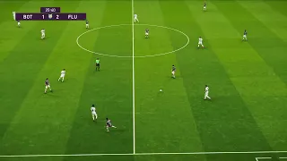 BOTAFOGO VS FLUMINENSE AO VIVO COM IMAGENS BRASILEIRAO 2023 SIMULAÇÃO GAMEPLAY PES21 PS4