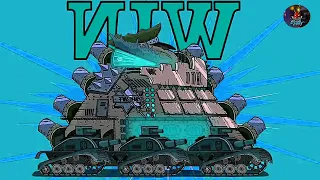 Tanks Cartoons Tank Battle KV 44 KB 44 Top Rusia Tanks Cartoons Home Animations.