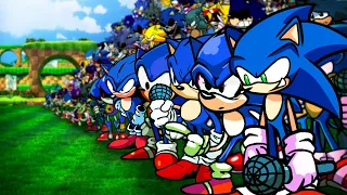 Sonic: Character Evolution in Friday Night Funkin' | Sonic/Sonic.EXE/Lord X — All Characters FNF