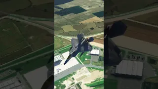 F-22 Raptor Insane Thrust Vectoring!