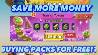 Buying Packs For Free! Save More Money! Lords Mobile