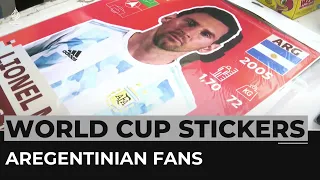 Argentinean fans desperate to fill World Cup stickers album