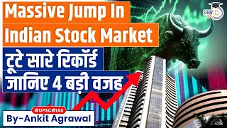 Markets At Record Highs On Exit Poll Cues! What's Next? | Stock Market | UPSC