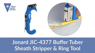 Jonard JIC-4377 Buffer Tuber Sheath Stripper & Ring Tool - Available from Fiber Optic Center