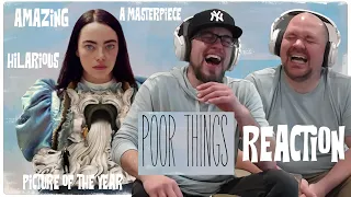 POOR THINGS (2023) Movie Reaction | Best Picture | Emma Stone | Mark Ruffalo | Willem Dafoe