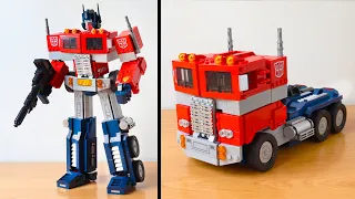 LEGO OPTIMUS PRIME - Assembling and Transformation
