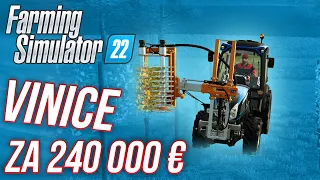 VINICE ZA 240 000€! | Farming Simulator 22 #22