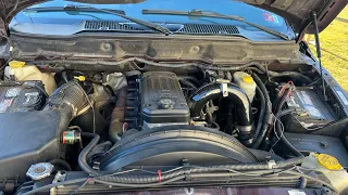 3rd gen Cummins silencer ring and baffle delete. Intake mod for free!