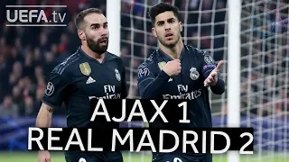 AJAX 1-2 REAL MADRID #UCL HIGHLIGHTS