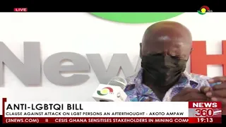 Clause against attack on LGBTQ persons an afterthought - Akoto Ampaw