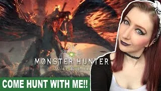 HUNTS WITH VIEWERS! ANY HUNTER RANK! - Monster Hunter: World Gameplay Walkthrough Part 67