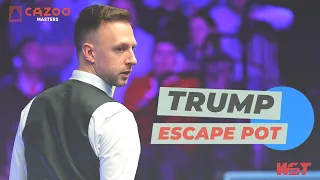 Judd Trump Escapes Snooker With Pot! 😳 | 2023 Cazoo Masters