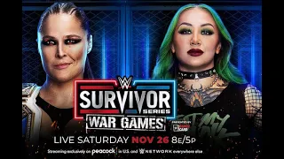 Ronda Rousey vs Shotzi SmackDown Women’s Championship #wwe #survivorseries #rondarousey #trending
