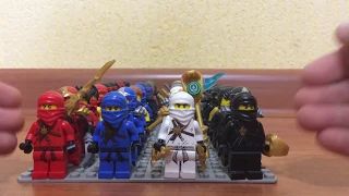 Моя коллекция лего минифигурок лего ниндзяго(Lego Ninjago)