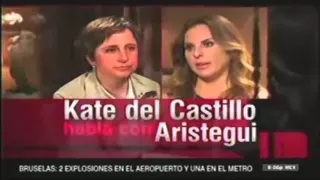 ENTREVISTA KATE DEL CASTILLO CON CARMEN ARISTREGUI CNNE