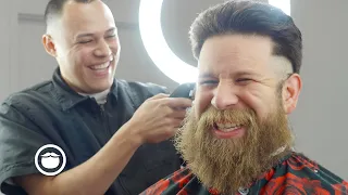 Viking Tom Hardy Hair & Beard Transformation