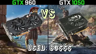 GTX 960 2GB vs GTX 1050 2GB In 2019. Benchmark And Performance Analysis. 1080p Ryzen 5 1600