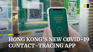 How Hong Kong’s new coronavirus contact-tracing app works