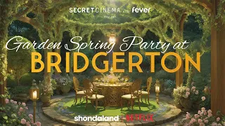 Bridgerton Garden Party in Spring ✨I Bridgerton Music & Spring Garden Ambience |Study, Relax & Sleep