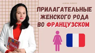 Прилагательные женского рода во французском