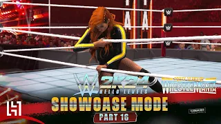 WWE 2K24 Showcase Mode Gameplay Part 16 - The Woman Take The Lead - Becky vs Charlotte vs Ronda