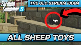 Farming Simulator 22 - All 10 Sheep Toys (The Old Stream Farm Collectibles)