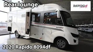 Rapido 8094dF 2020 Motorhome 7,49 m