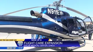 Enloe Health's FlightCare Program is getting a brand new helicopter to help save lives