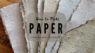 How to Make Handmade Paper - DIY Handmade Paper