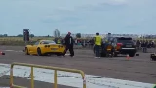 Drag Racing Черкассы. Corvette vs Porsche