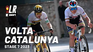 Showdown in Barcelona | Volta Catalunya 2023 Stage 7 | Lanterne Rouge x Zwift