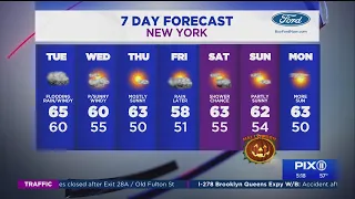 Weather alert: Fall nor'easter brings heavy downpours, winds to NY, NJ