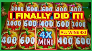 RARE 4X BONUS!! Farmville Golden Harvest Slots - BIG WIN!