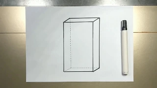 How to draw RECTANGULAR PRISM (Share Map) step by step