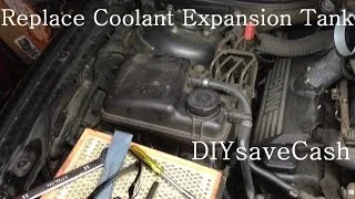 BMW E65 E66 How To Replace Install A New Coolant Expansion Tank