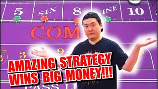 🔥BIG STRATEGY, BIG WIN!!🔥 30 Roll Craps Challenge - WIN BIG or BUST #154