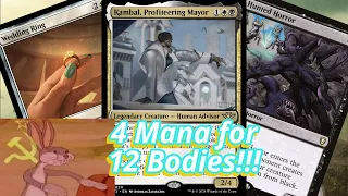 OUR TOKENS!!! The new Kambal, Profiteering Mayor generates insane value!!! | Commander Deck Tech