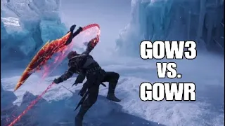 Evolution of the Blades - GOW3 Vs. GOWR