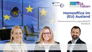 Soll & Haben: PV Update - Homeoffice im (EU) Ausland