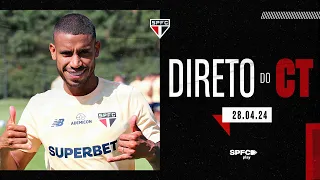 DIRETO DO CT: 28/04/2024 | SPFC PLAY