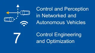 Control Engineering and Optimization 2 - Control in Networked Vehicles