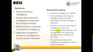 Emotional intelligence for project managers