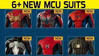 I ADDED 6+ NEW MCU Suits To Marvels Spider-Man PC And They're PERFECT!