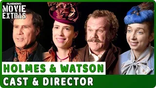 HOLMES & WATSON | On-set Interview with Cast & Director