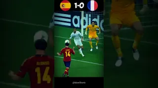 Spain vs France UEFA Euro 2012 Quarter-Final Highlights #shorts #football #youtube