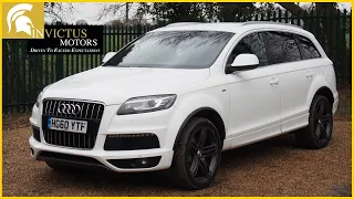 2011 AUDI Q7 3.0 TDI QUATTRO S LINE 240 BHP | Invictus Motors