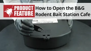 How to Open the B&G Rodent Bait Station Cafe | DoMyOwn.com