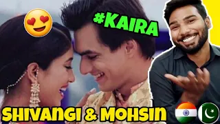 Shivangi Joshi and Mohsin Khan | Kaira Moments | Desi Peeps Reaction