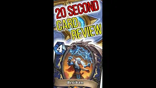 Quick Hearthstone Card Review: Bru'kan